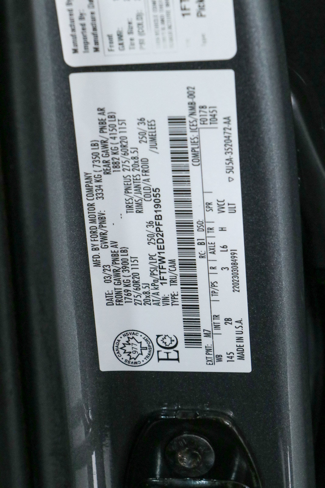 Used 2023 Ford F150 Lariat w/ Equipment Group 502A High AWD/4WD image 34