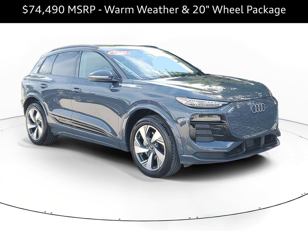 Certified 2025 Audi Q6 e-tron Premium Plus w/ Premium Plus AWD/4WD image 1