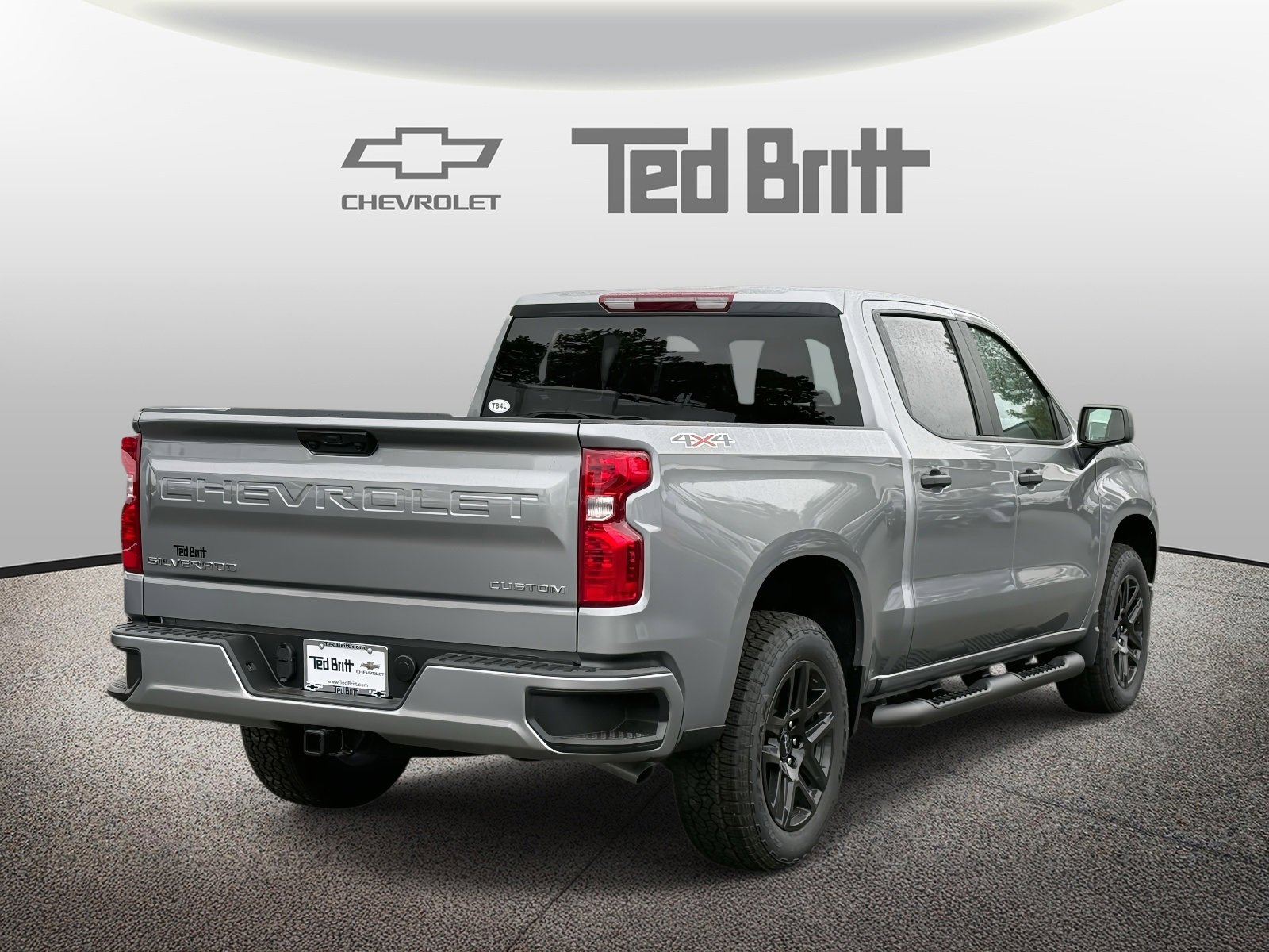 New 2026 Chevrolet Silverado 1500 Custom w/ Turbomax Blackout Package image 4