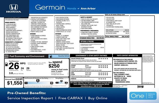 Used 2020 Chevrolet Trax LT w/ LT Convenience Package image 29