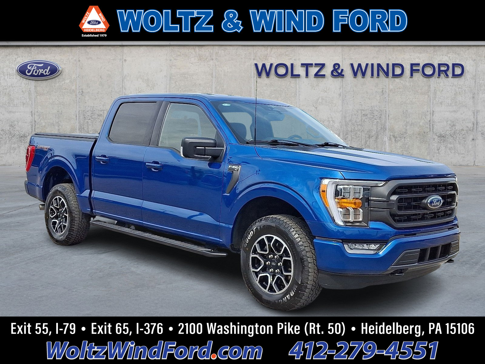 Certified 2023 Ford F150 XLT w/ Equipment Group 302A High AWD/4WD image 1