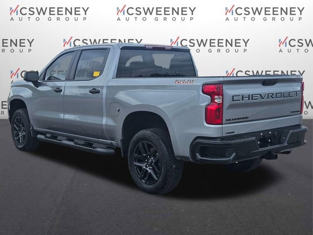 Used 2025 Chevrolet Silverado 1500 Custom Trail Boss w/ Turbomax Blackout Package AWD/4WD image 3