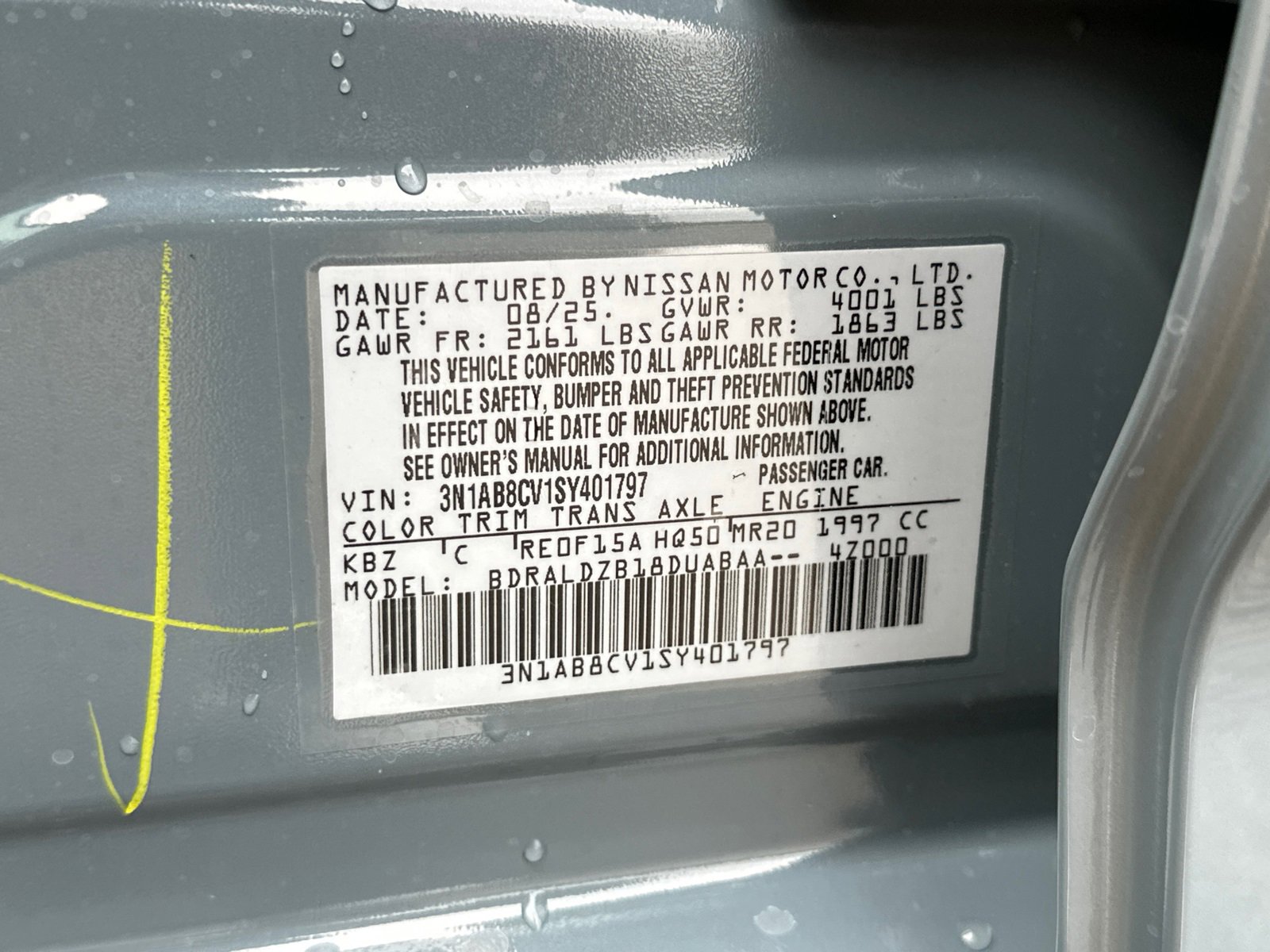 New 2025 Nissan Sentra SV w/ SV Premium Package image 34