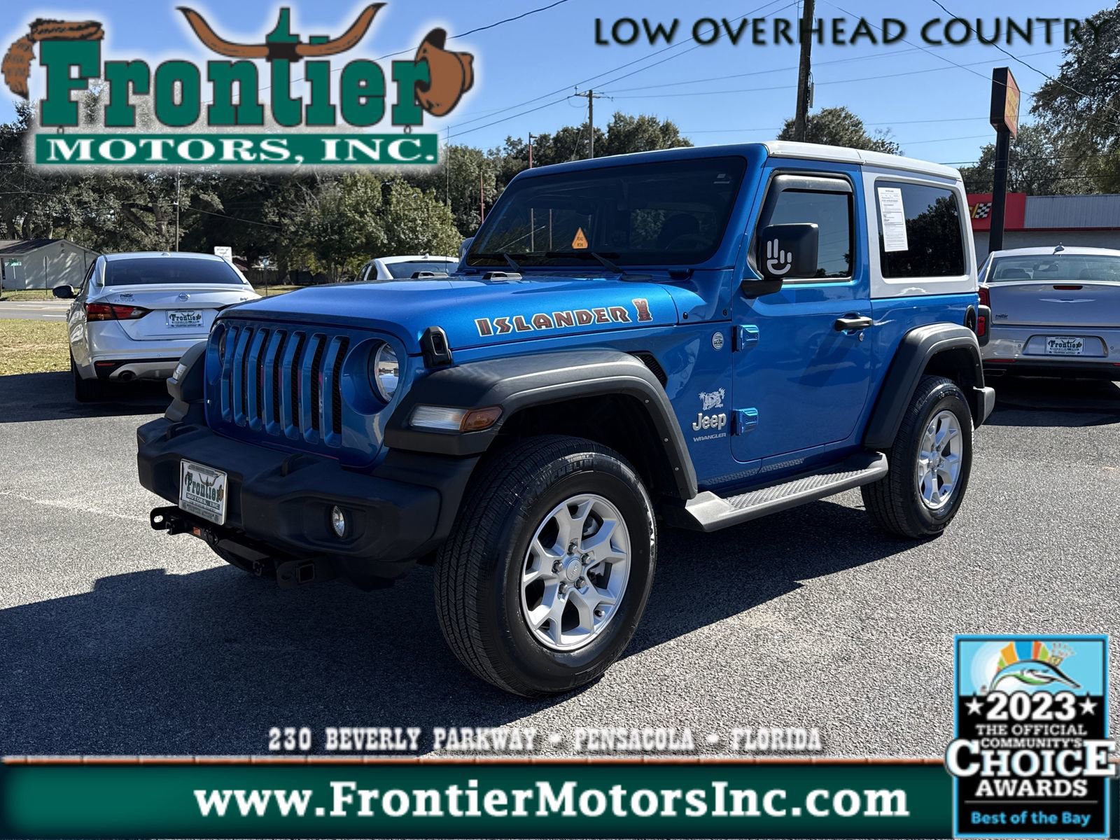 Used 2021 Jeep Wrangler Islander image 1