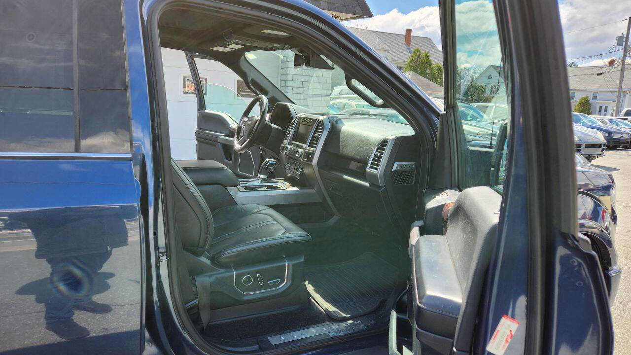 Used 2015 Ford F150 Platinum w/ Trailer Tow Package image 20
