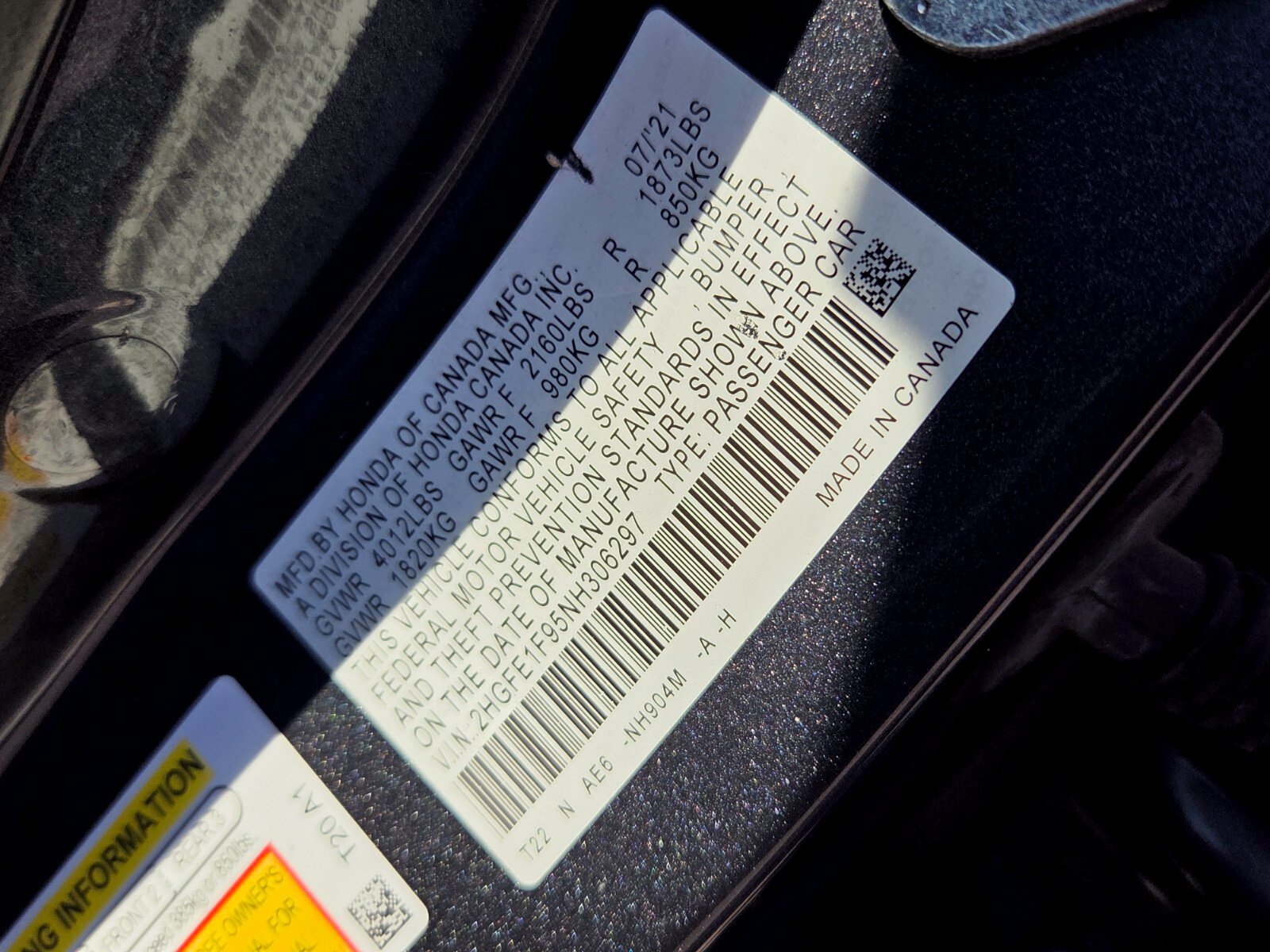 Used 2022 Honda Civic Touring image 17