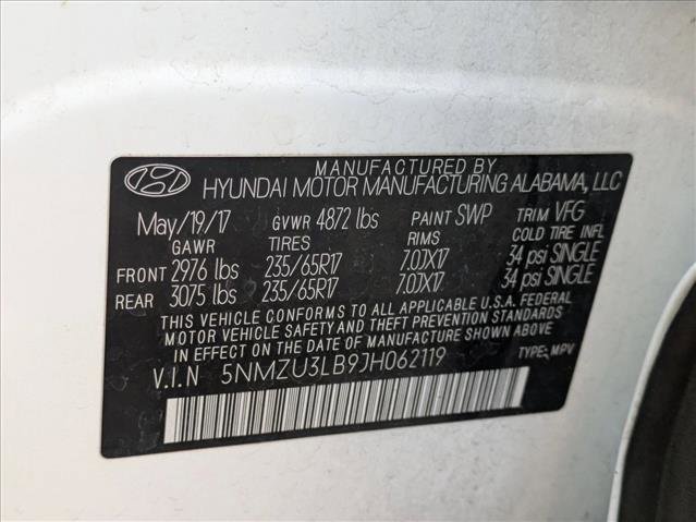 Used 2018 Hyundai Santa Fe Sport w/ 2.4L Value Package 02 image 17