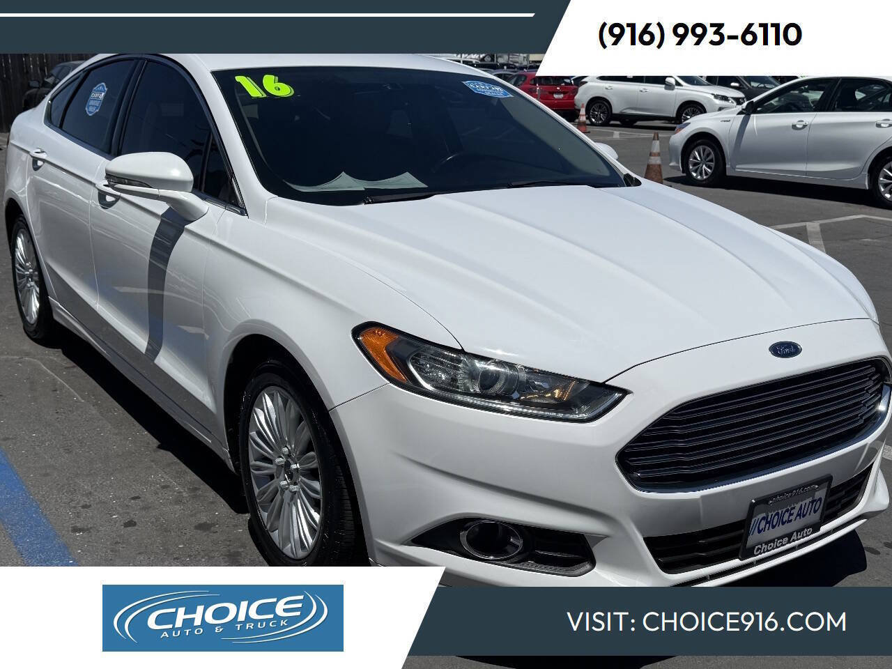 Used 2016 Ford Fusion SE w/ Equipment Group 502A