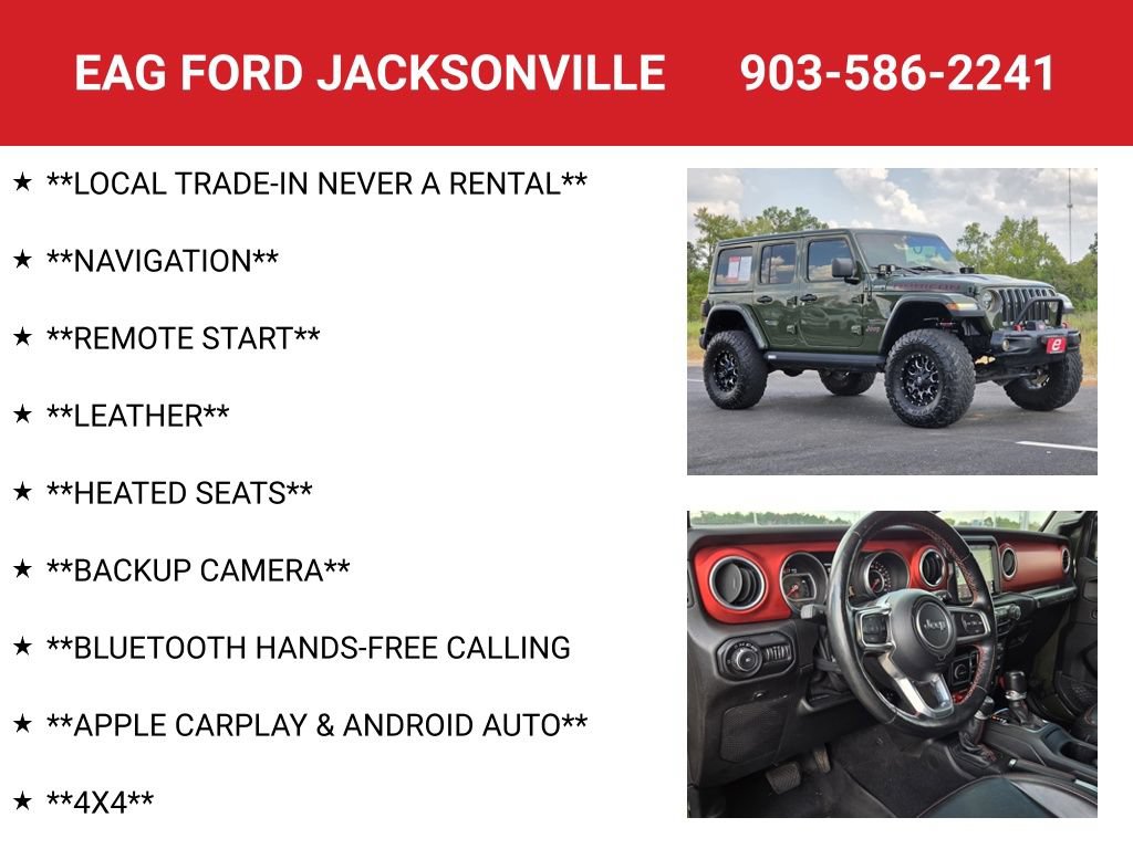 Used 2020 Jeep Wrangler Unlimited Rubicon AWD/4WD image 4
