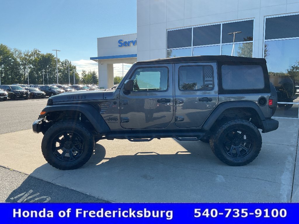 Used 2020 Jeep Wrangler Unlimited Sport AWD/4WD image 3