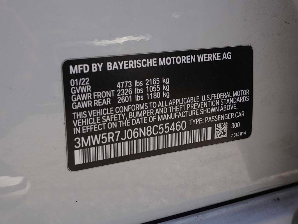 Used 2022 BMW 330i xDrive Sedan w/ Premium Package 2 image 53