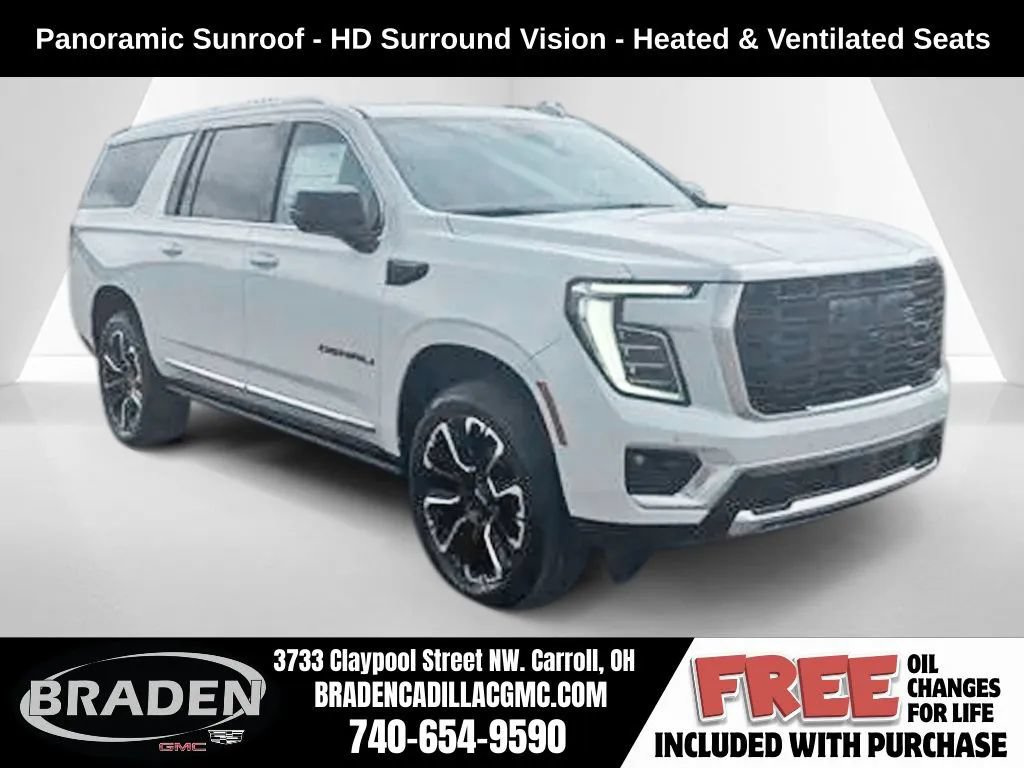 New 2026 GMC Yukon XL Denali w/ Sun & Power Step Package AWD/4WD video 1