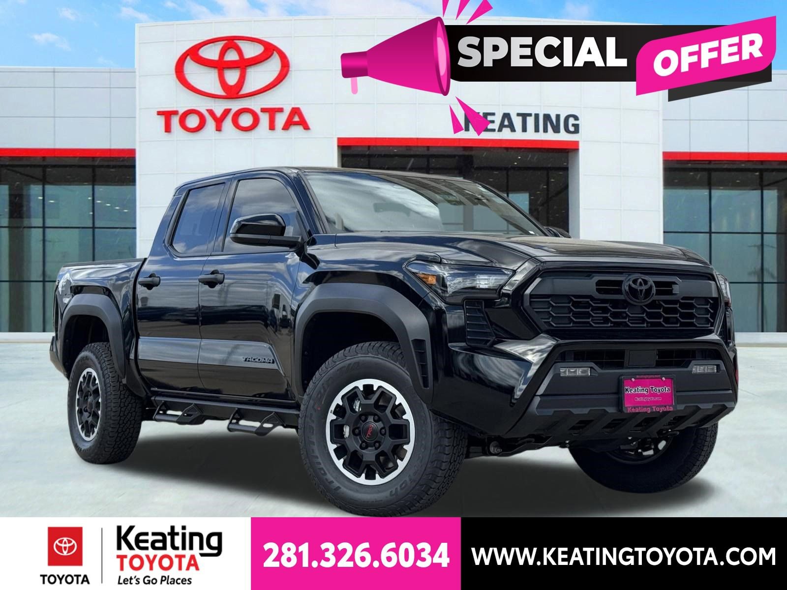 New 2026 Toyota Tacoma TRD Off-Road AWD/4WD 360° Tour
