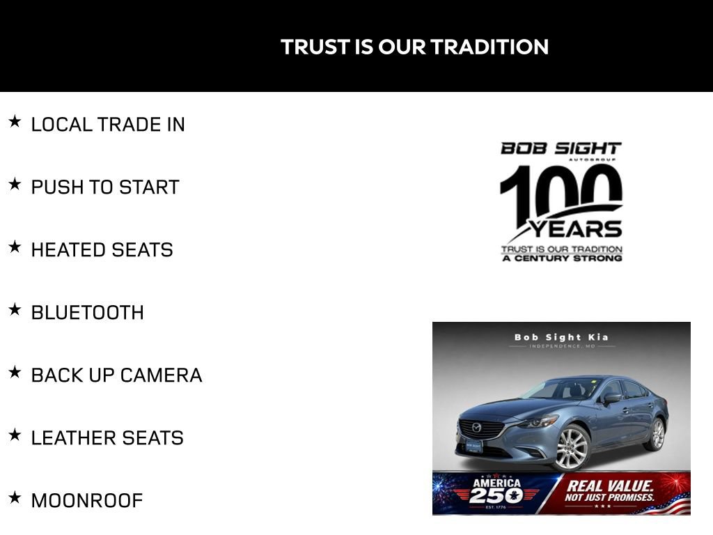 Used 2017 MAZDA MAZDA6 Touring w/ Touring Premium Package FWD video 2