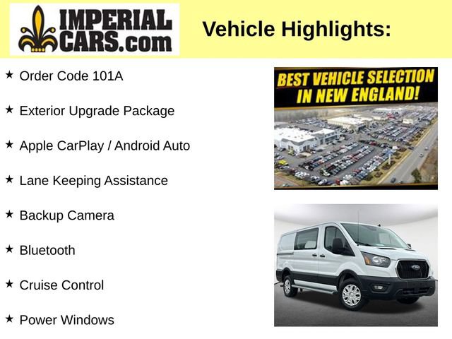 Used 2023 Ford Transit 250 Low Roof w/ Exterior Upgrade Package image 7