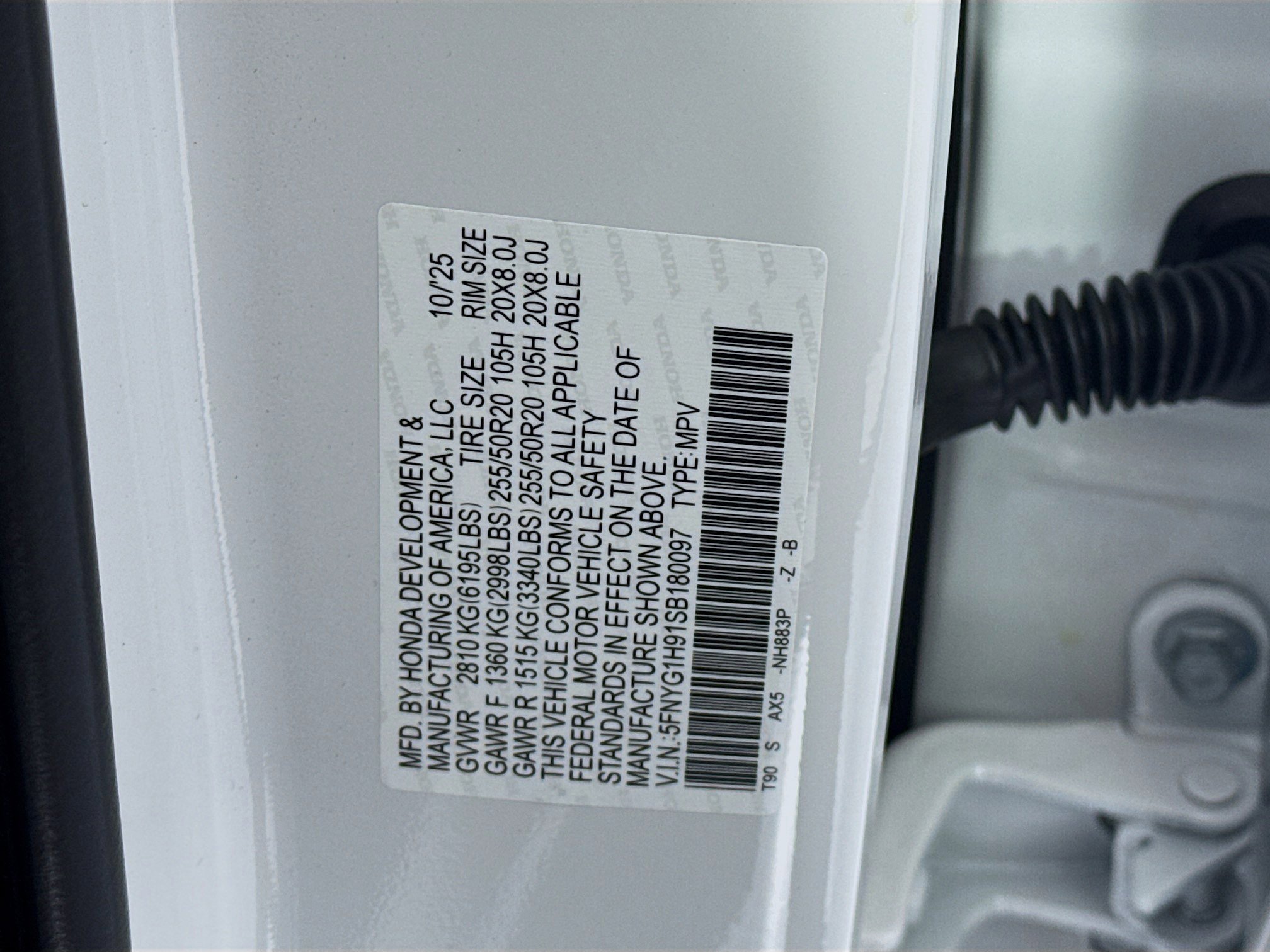 New 2025 Honda Pilot Black Edition image 35