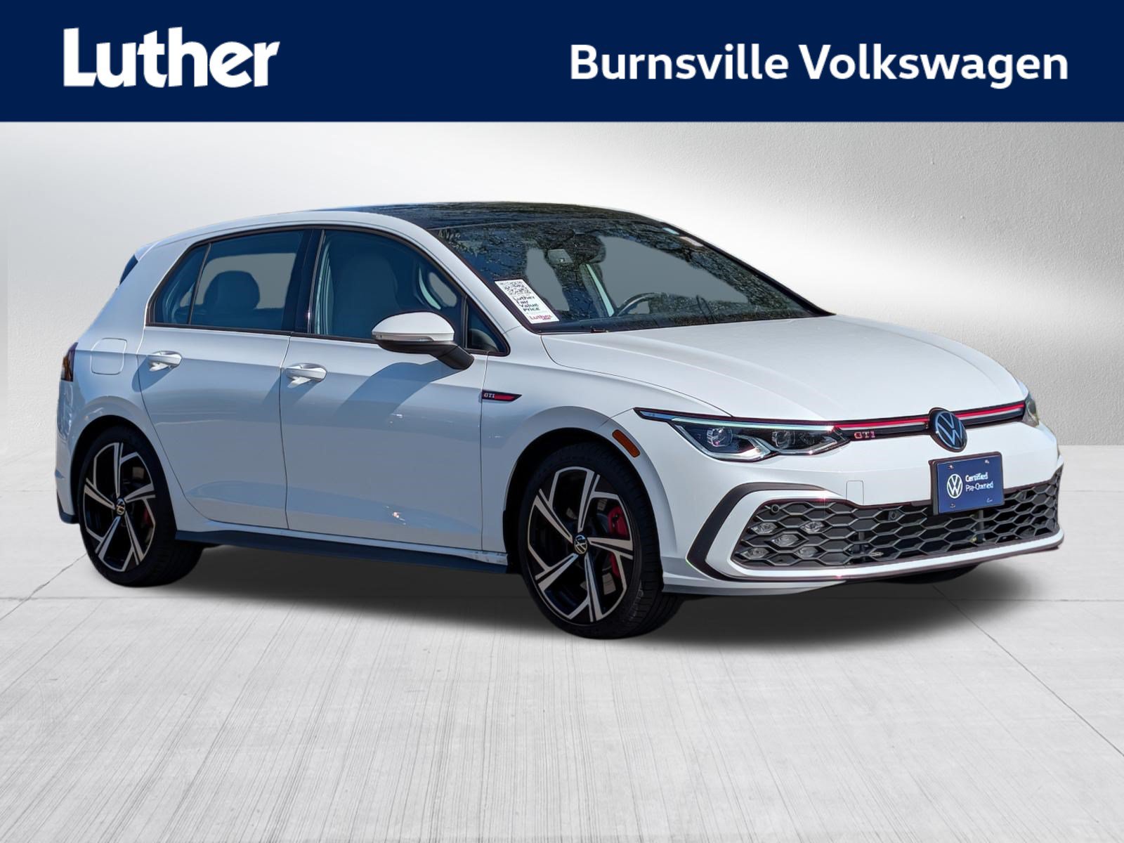 Certified 2024 Volkswagen GTI SE FWD image 1