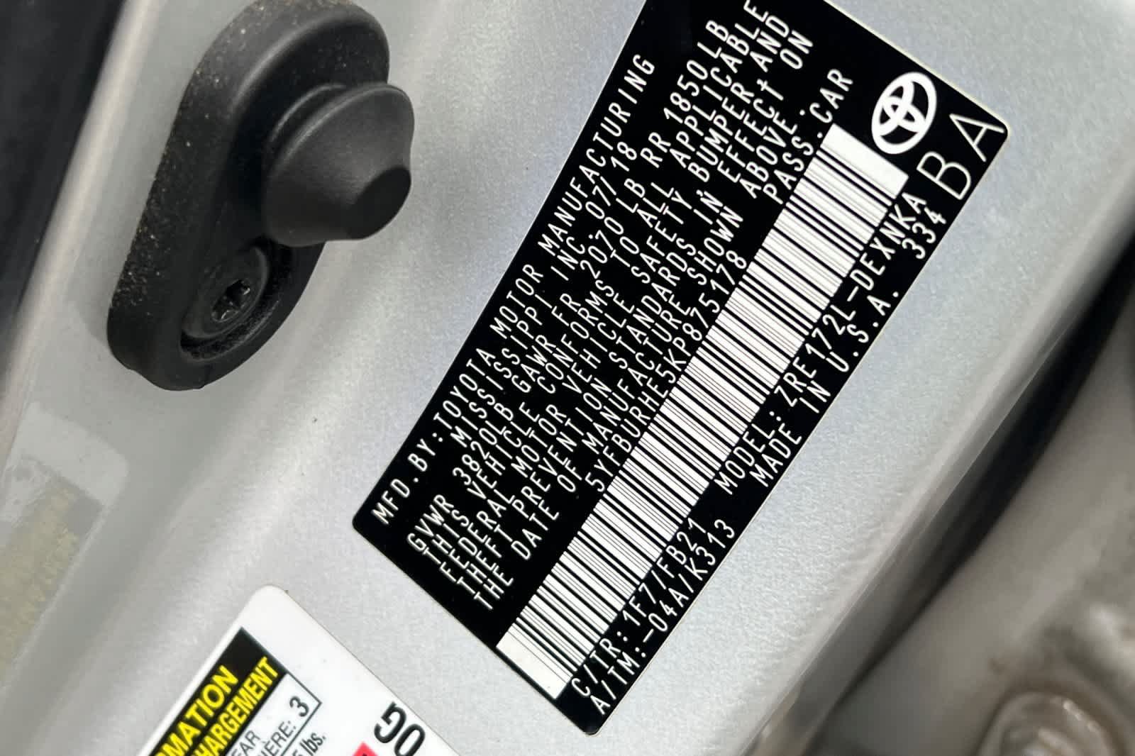 Used 2019 Toyota Corolla LE FWD image 36