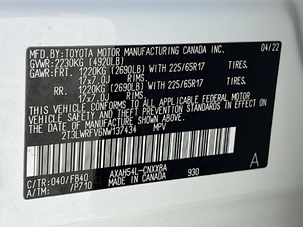 Used 2022 Toyota RAV4 LE AWD/4WD image 22
