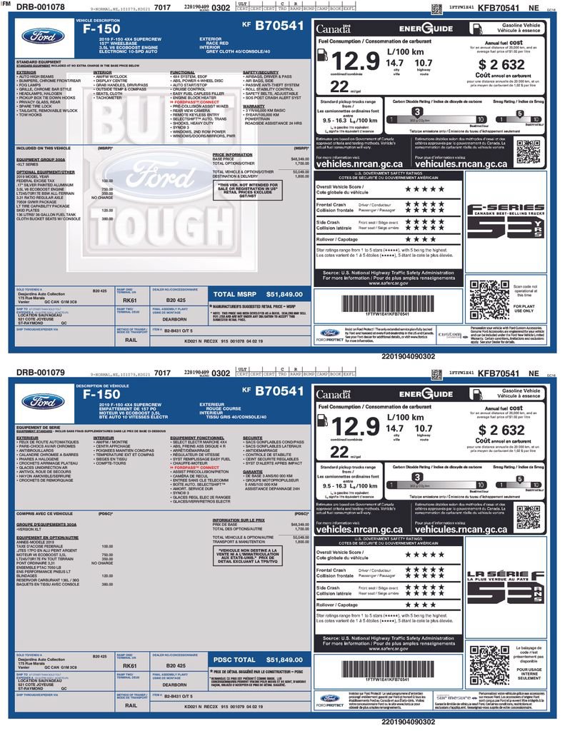 Used 2019 Ford F150 XLT AWD/4WD image 6