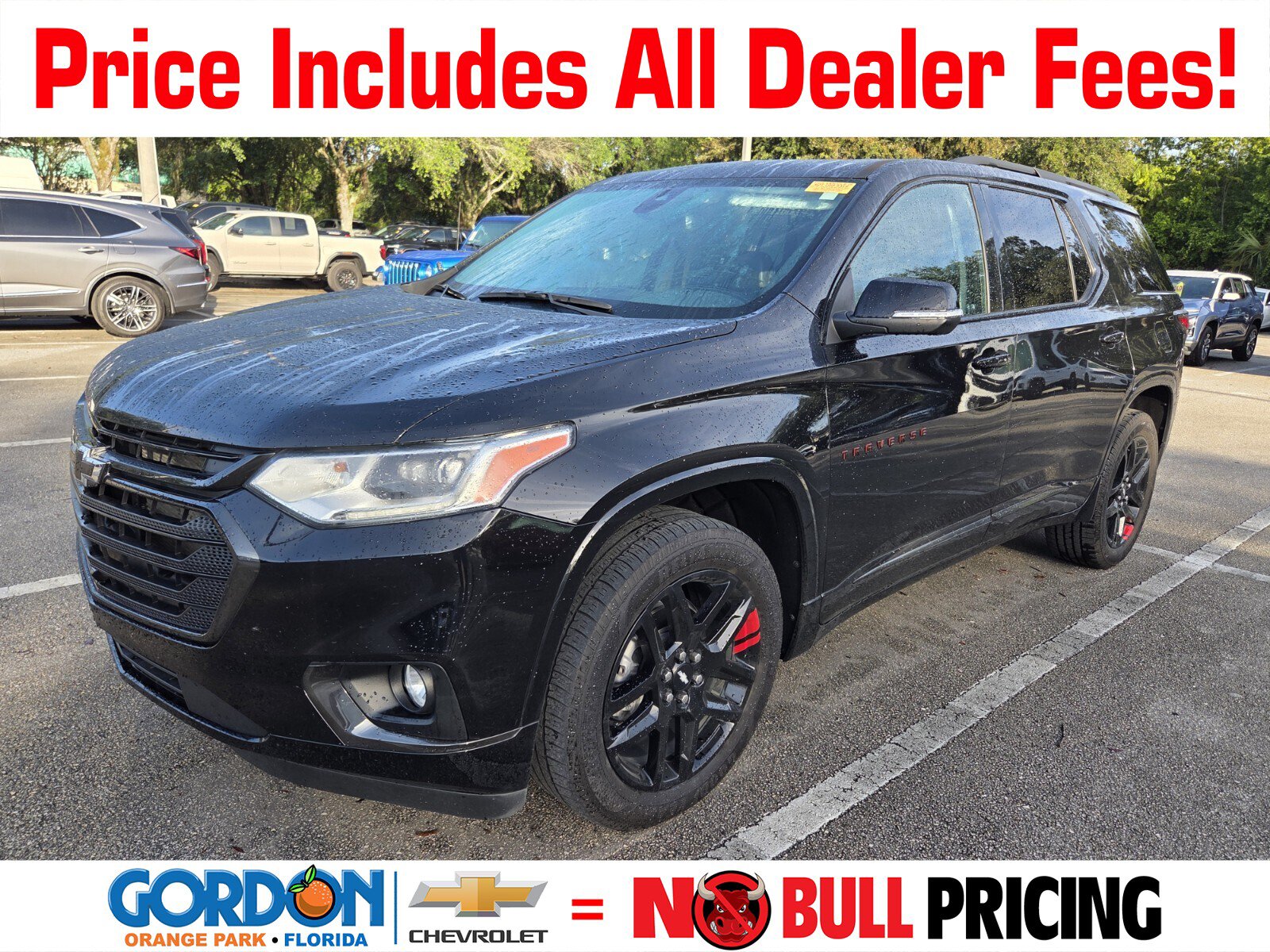 Used 2021 Chevrolet Traverse Premier w/ Redline Edition FWD image 1