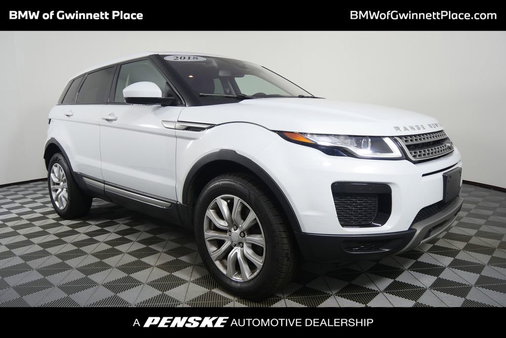 Used 2018 Land Rover Range Rover Evoque SE