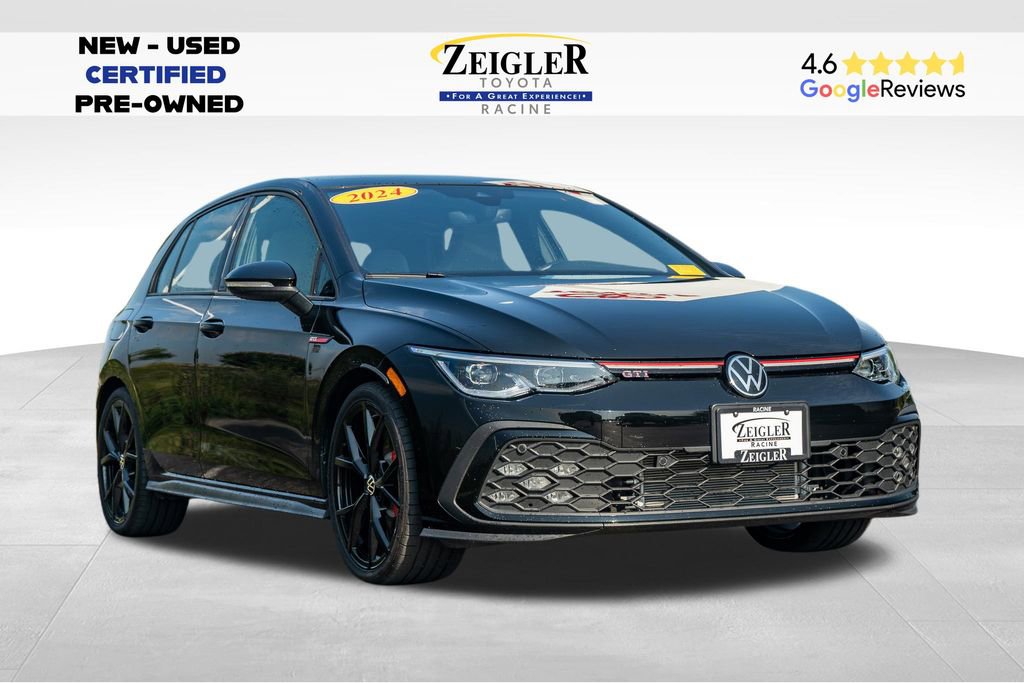 Used 2024 Volkswagen GTI SE w/ SE Leather Seats Package