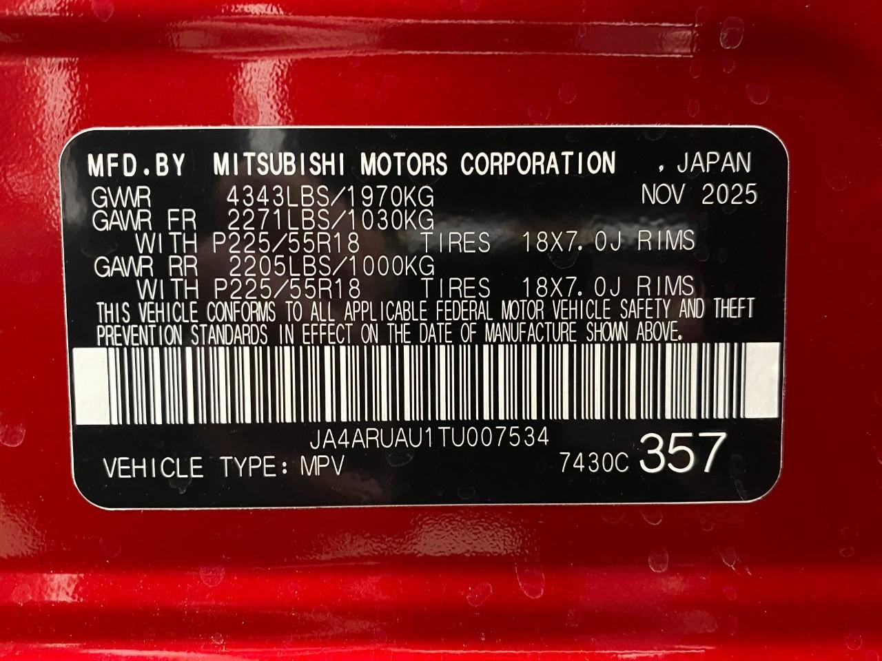 New 2026 Mitsubishi Outlander Sport LE AWD/4WD image 29