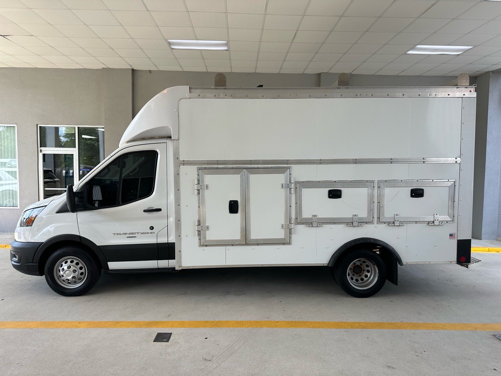 Certified 2023 Ford Transit 350 Low Roof DRW RWD image 3