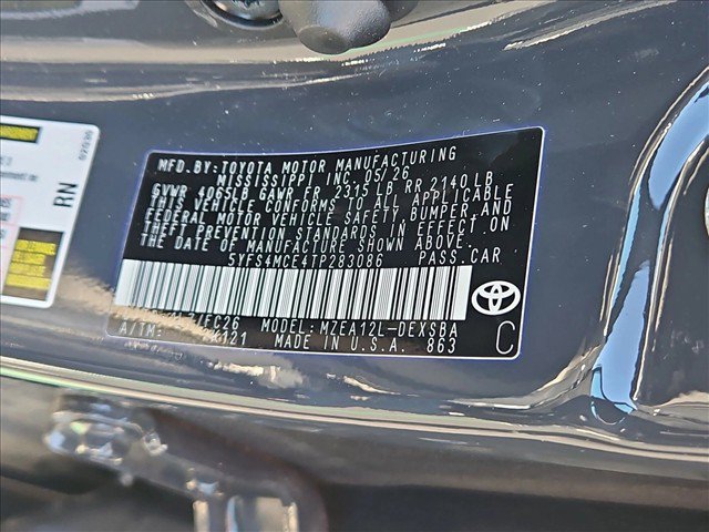 Certified 2026 Toyota Corolla SE FWD image 24