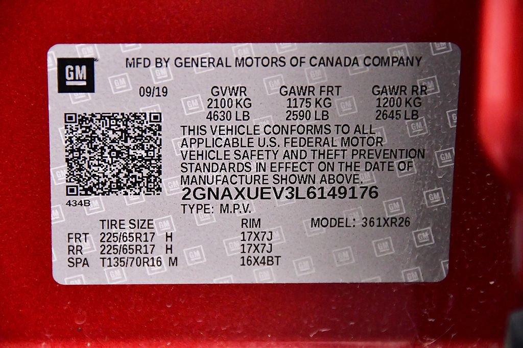 Used 2020 Chevrolet Equinox LT image 14