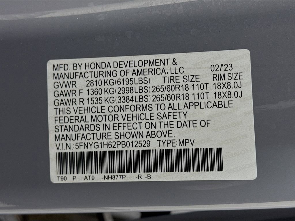 Used 2023 Honda Pilot TrailSport image 45