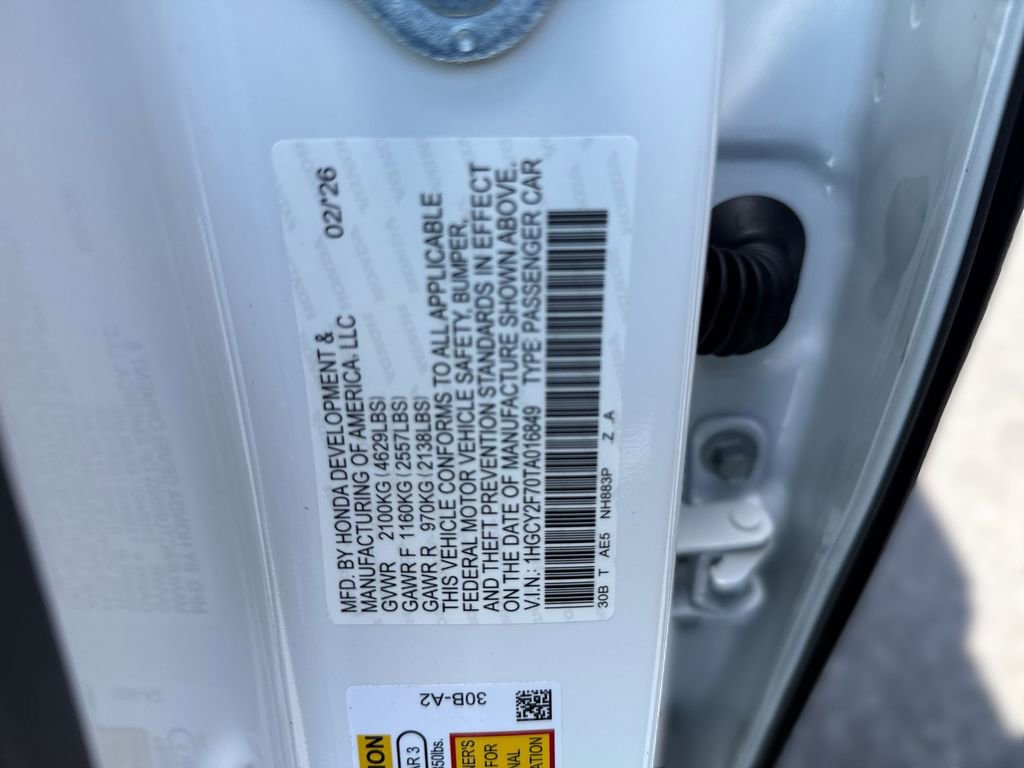 New 2026 Honda Accord Sport image 26