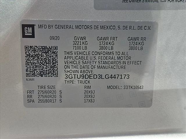 Used 2020 GMC Sierra 1500 SLT w/ SLT Premium Package AWD/4WD image 24