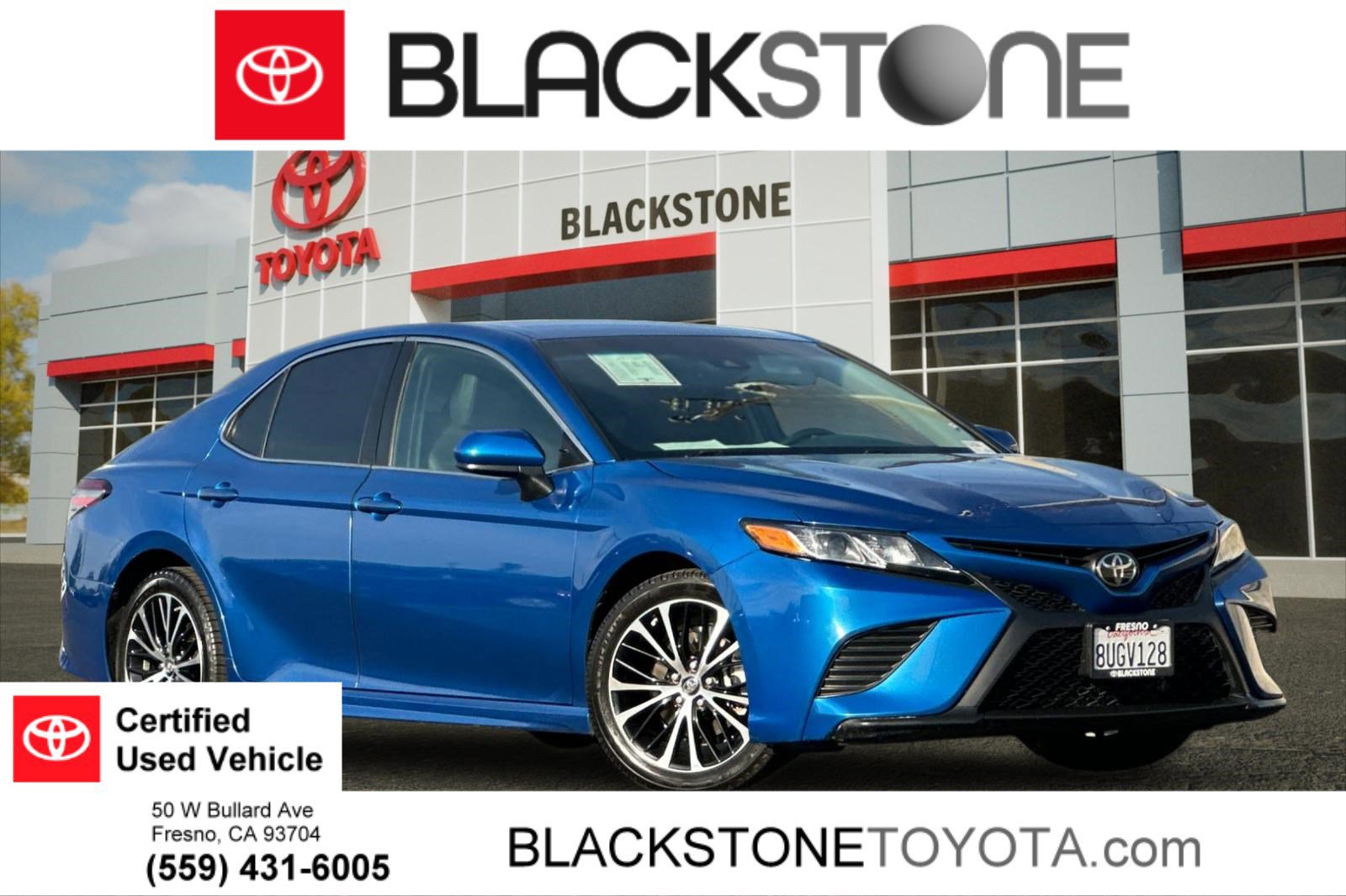 Certified 2018 Toyota Camry SE