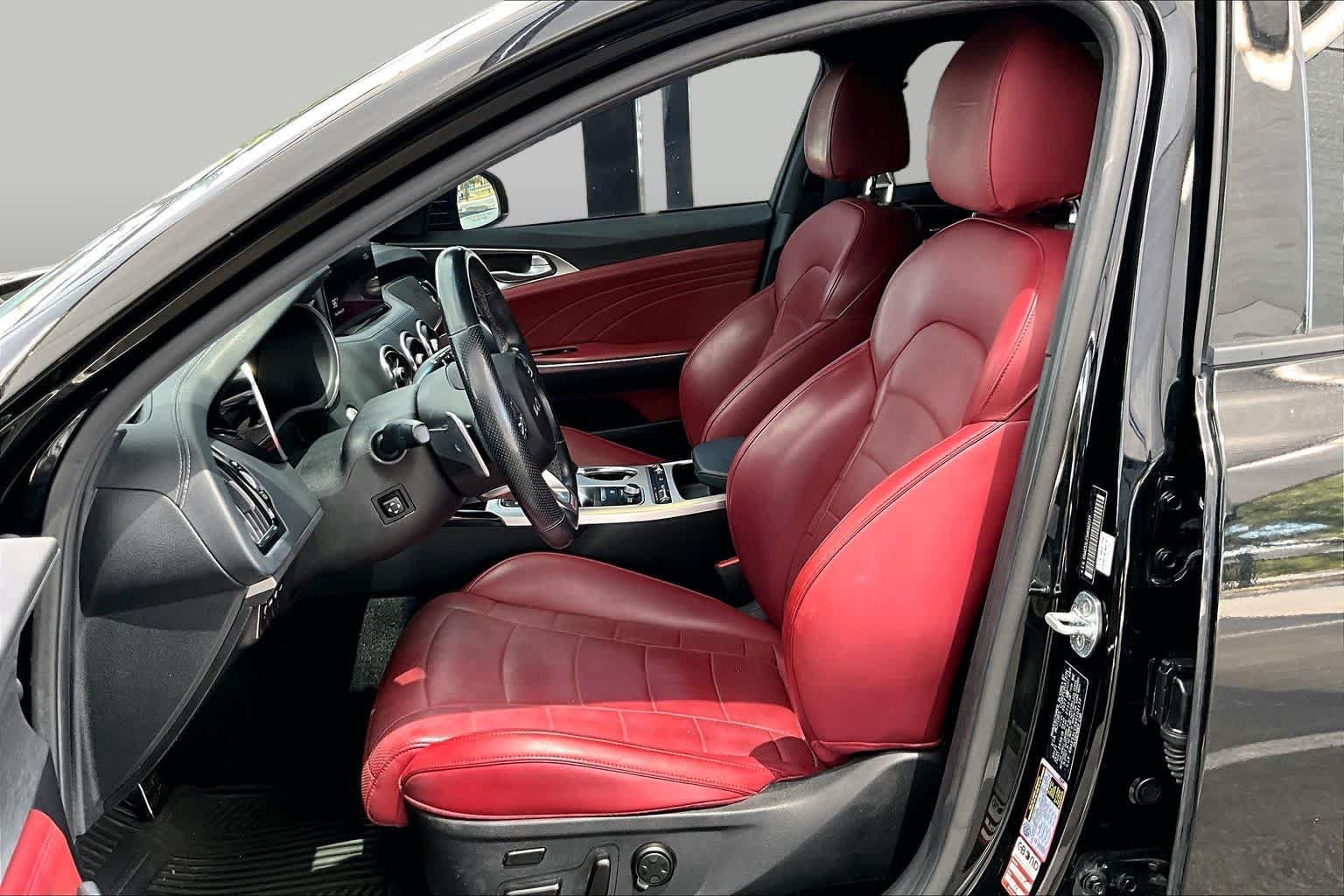 Used 2022 Kia Stinger GT2 w/ Red Interior Color Package RWD image 8