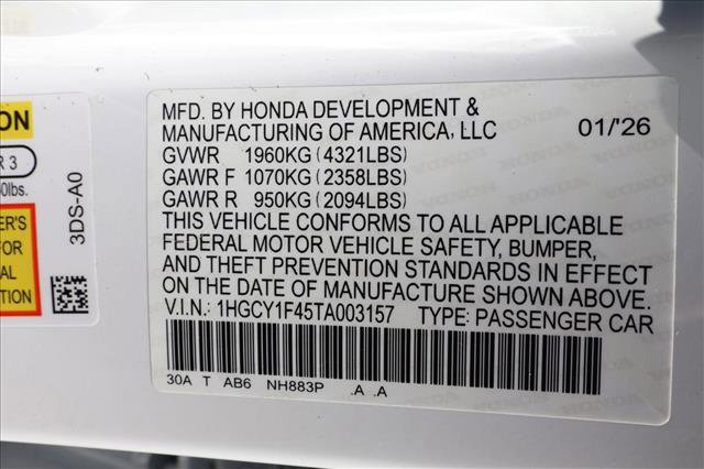 New 2026 Honda Accord SE image 21