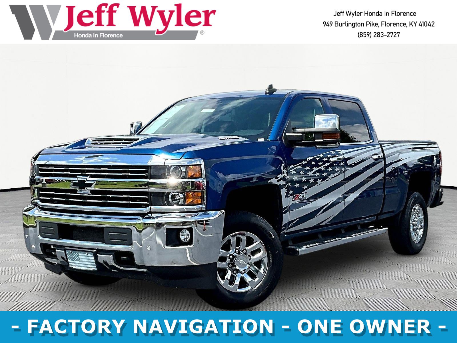 Used 2019 Chevrolet Silverado 2500 LTZ w/ Duramax Plus Package AWD/4WD image 1
