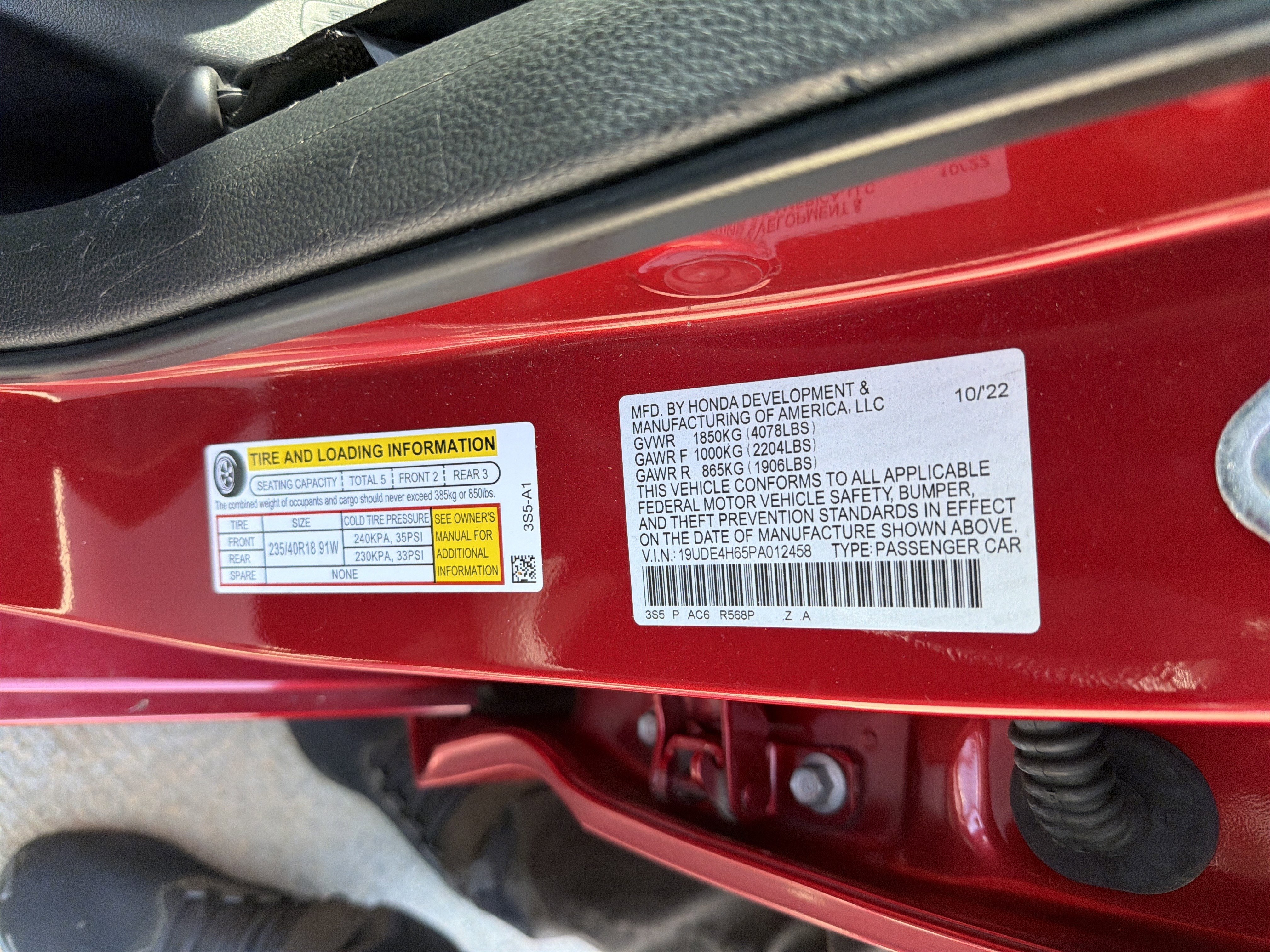 Used 2023 Acura Integra A-Spec image 35