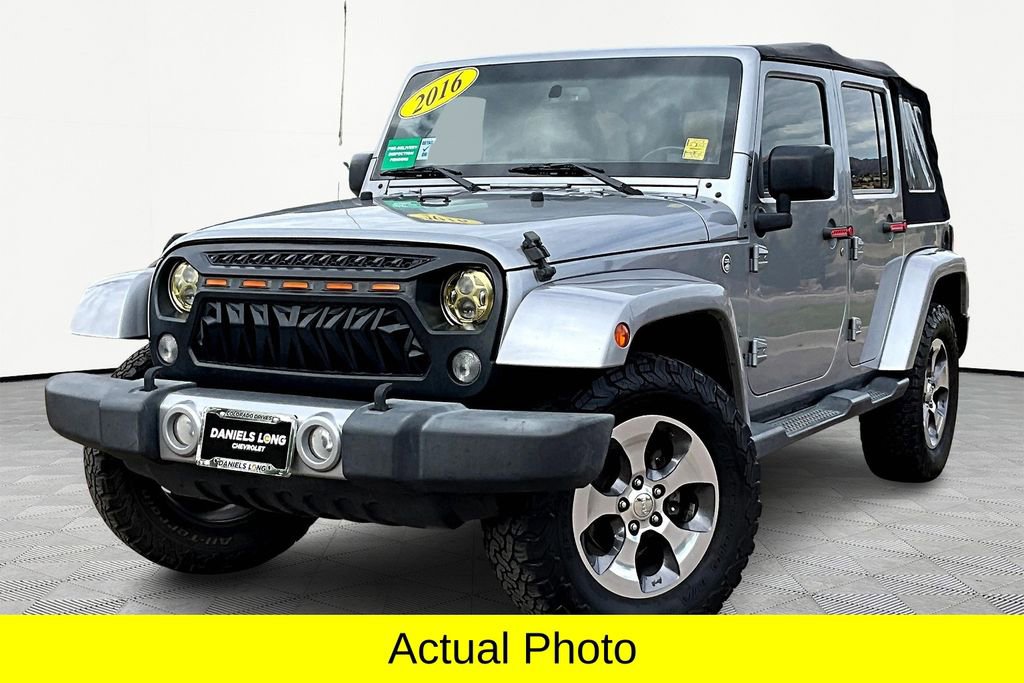 Used 2016 Jeep Wrangler Unlimited Sahara w/ Connectivity Group 360° Tour