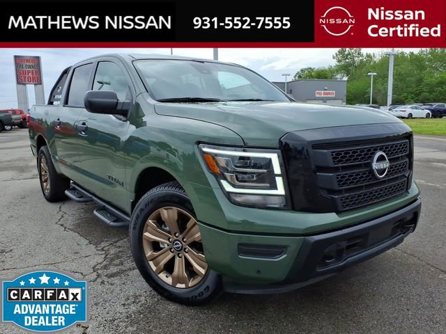 Certified 2024 Nissan Titan SV w/ SV Bronze Edition Package AWD/4WD image 1