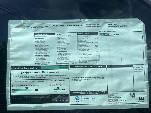 New 2024 Chevrolet Express 3500 image 11