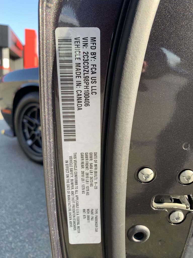 Used 2023 Dodge Challenger SRT Hellcat Redeye RWD image 67