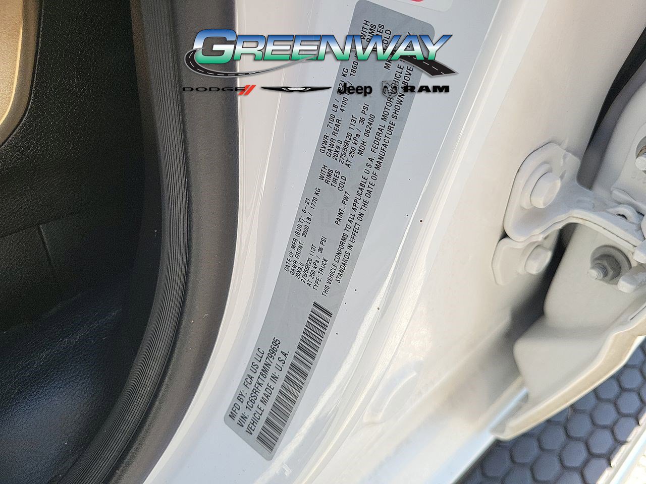 Used 2021 RAM 1500 Limited w/ Body Color Bumper Group AWD/4WD image 32