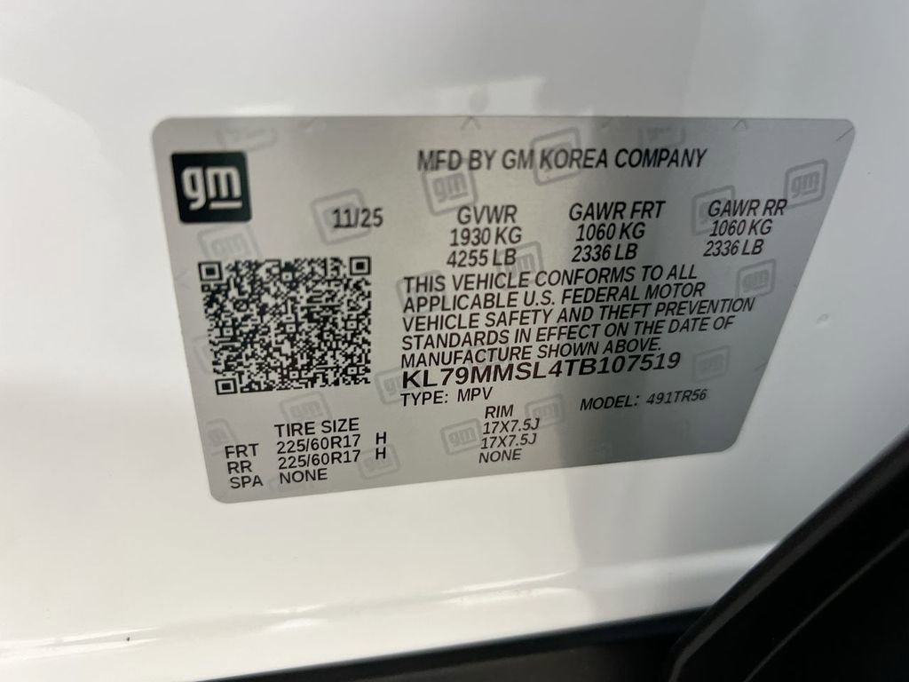 New 2026 Chevrolet TrailBlazer LS image 27