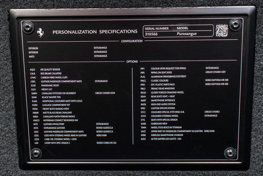 Certified 2024 Ferrari Purosangue AWD/4WD image 64
