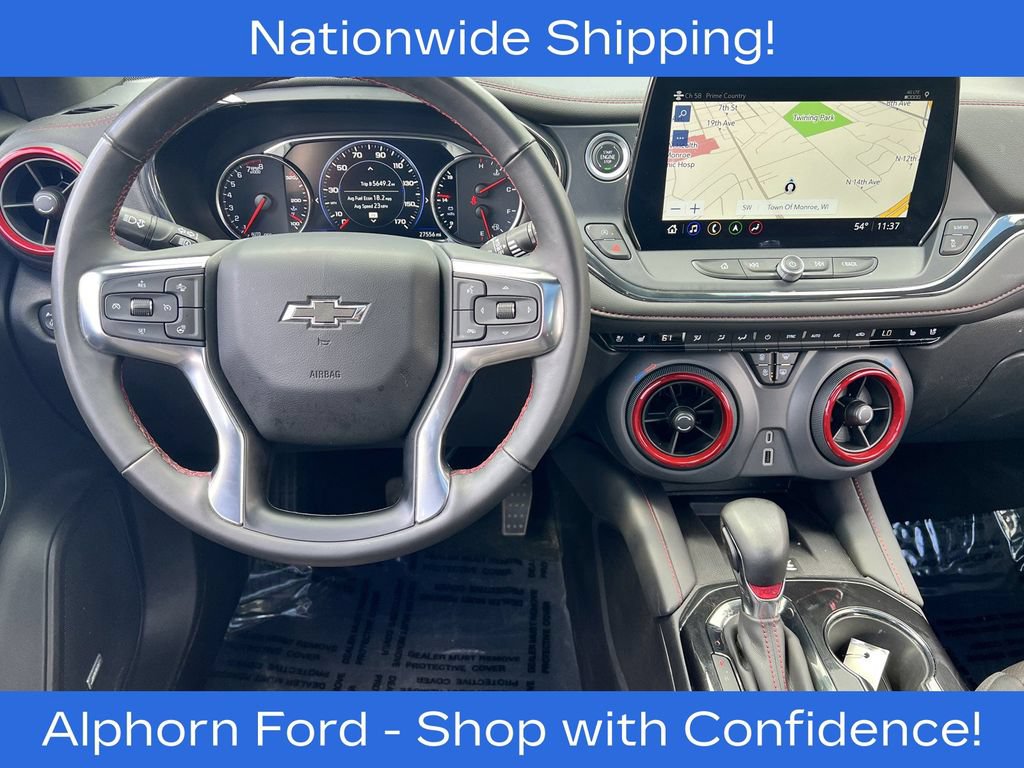 Used 2024 Chevrolet Blazer RS w/ Driver Confidence II Package AWD/4WD image 9