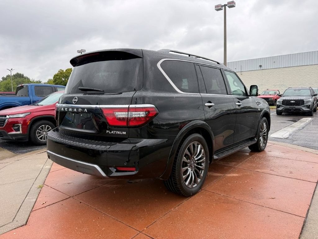 Used 2022 Nissan Armada Platinum w/ Captain's Chairs Package AWD/4WD image 6