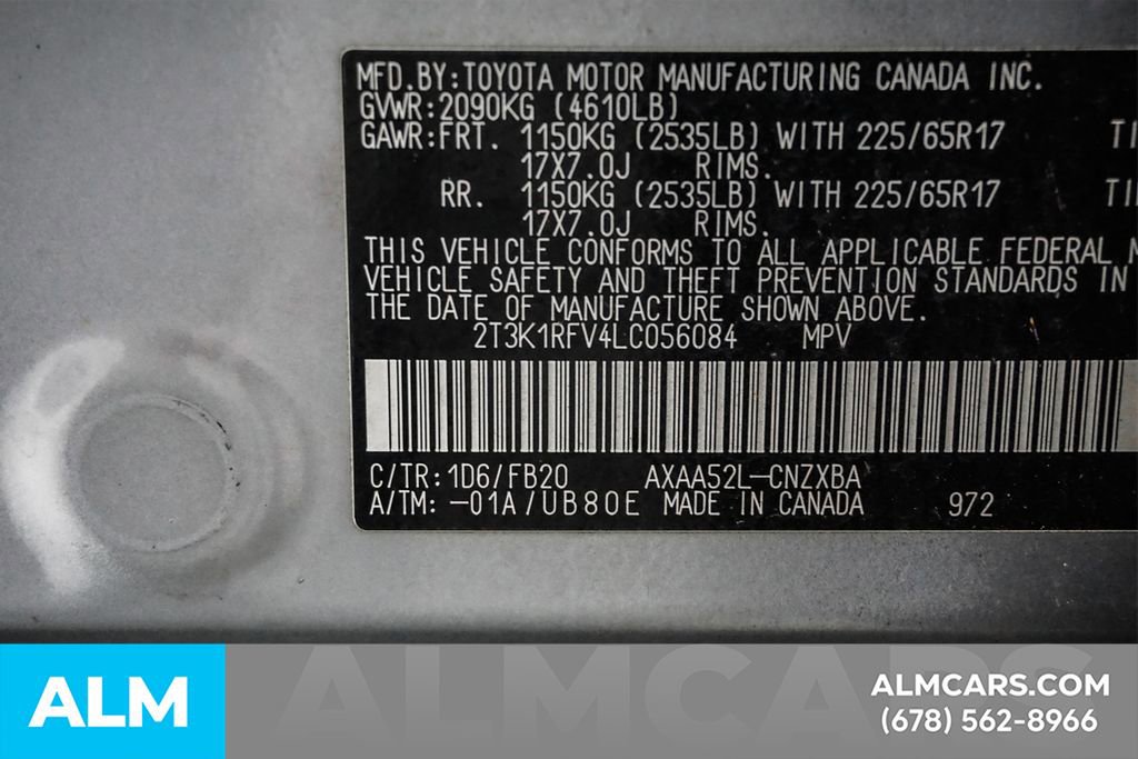 Used 2020 Toyota RAV4 LE FWD image 56