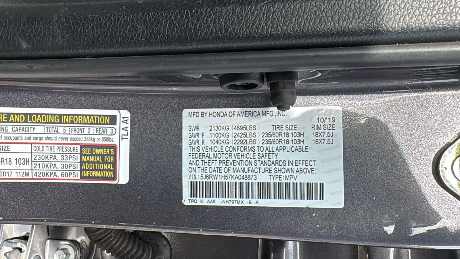 Used 2019 Honda CR-V EX image 21